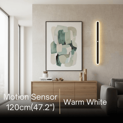 Arcato Modern Linear Outdoor Wall Lamp –  Sensor Light for Indoor/Outdoor