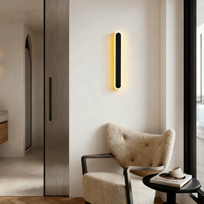 Arcato Moderne lineare Außenwandleuchte – Dimmbare Sensorleuchte für den Innen- und Außenbereich