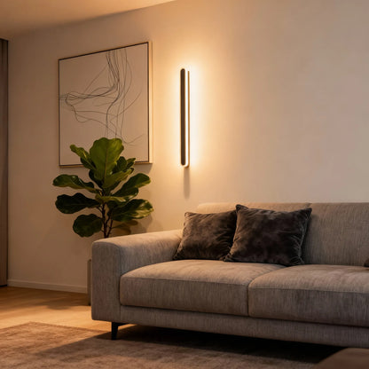 Modern Linear Outdoor Wall Lamp