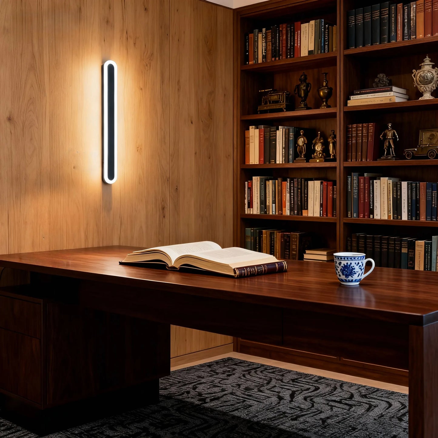 Modern Linear Outdoor Wall Lamp