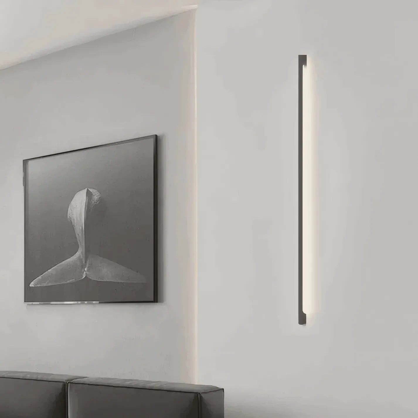 Modern Linear LED Wall Lamp for Living Room