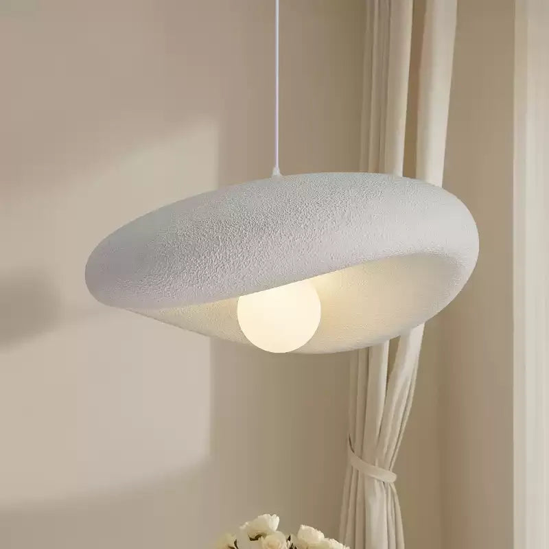 Modern White Dome Pendant Light 