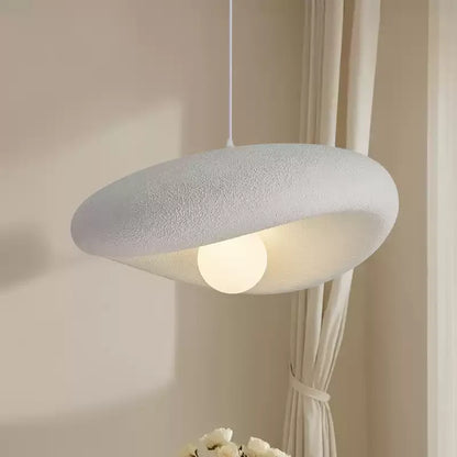 Modern White Dome Pendant Light 