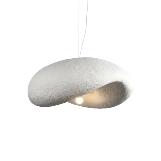 Sandora Modern White Dome Pendant Light – For Dining/Living Room