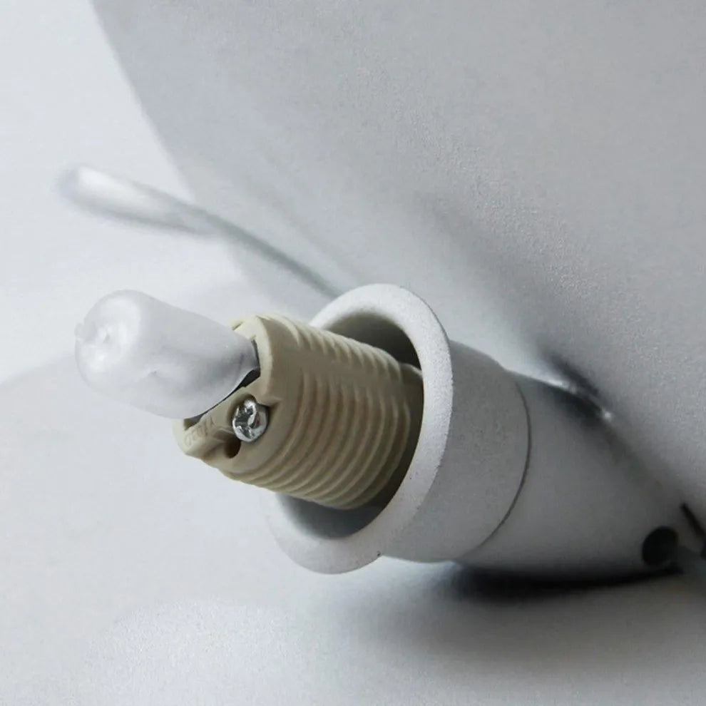 Designer 7-Color Pendant Light - Metal & Glass Uneven Cluster