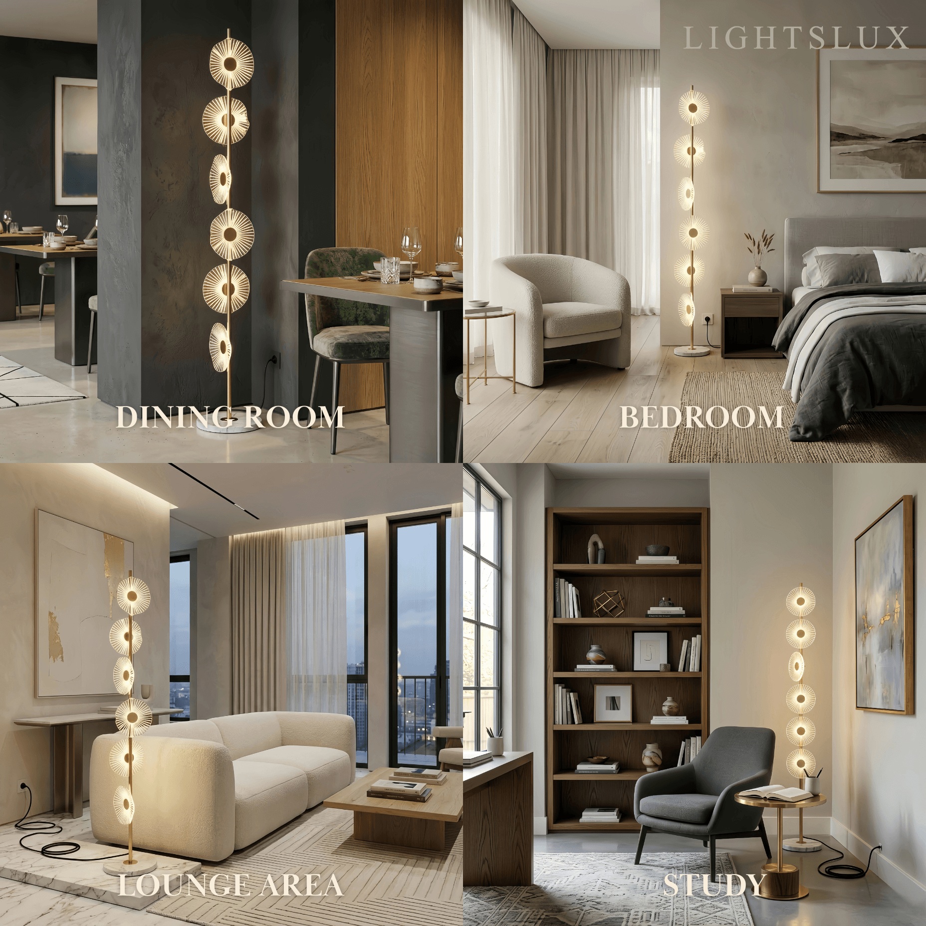 Vivara Art Deco Floor Lamp 