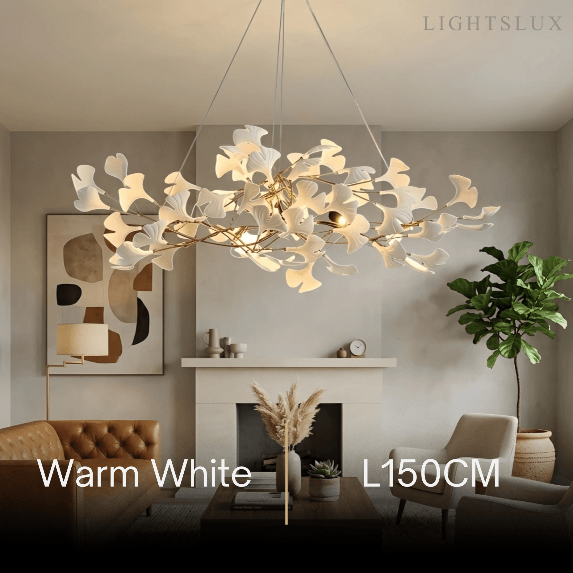 Leaf_Chandelier_White_or_Gold_Ceramic_Design_for_Dining_Room