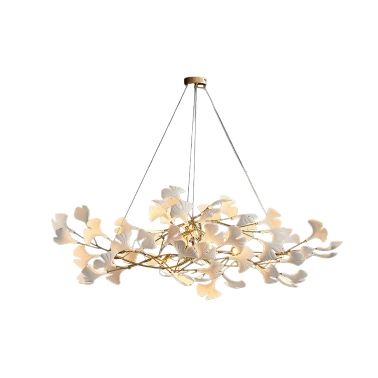 Leaf_Chandelier_White_or_Gold_Ceramic_Design_for_Dining_Room