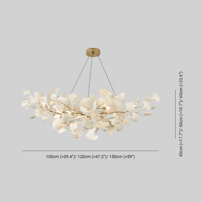 Modern Chandelier Leaf with Three Size