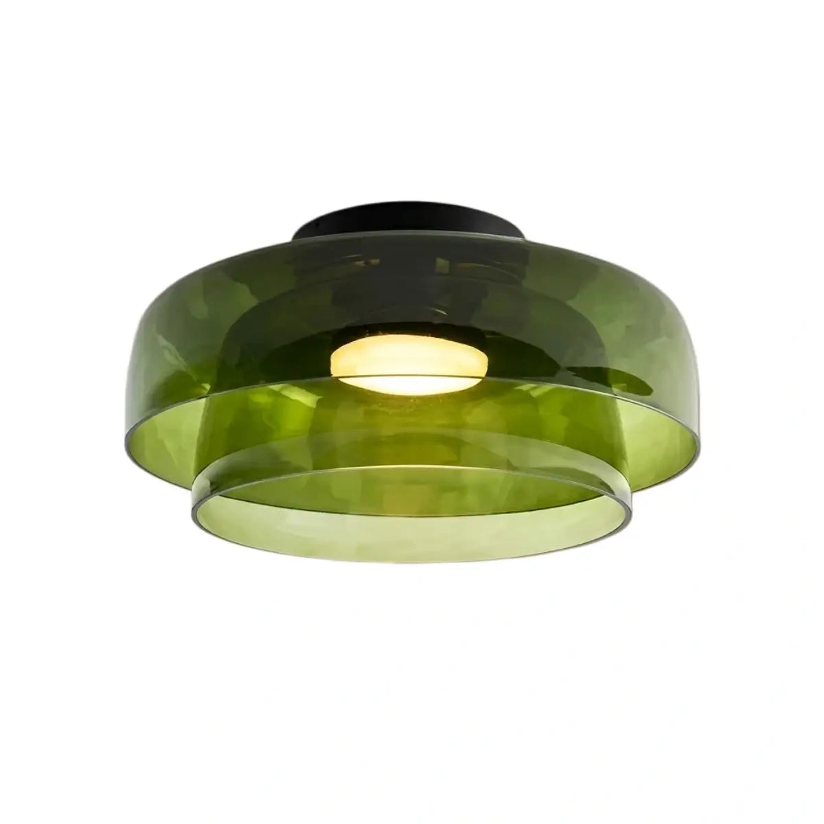 Modern_Glass_Green_Ceiling_Light