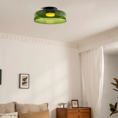 Modern Glass Green Ceiling_Light Hallway 1 Layer 