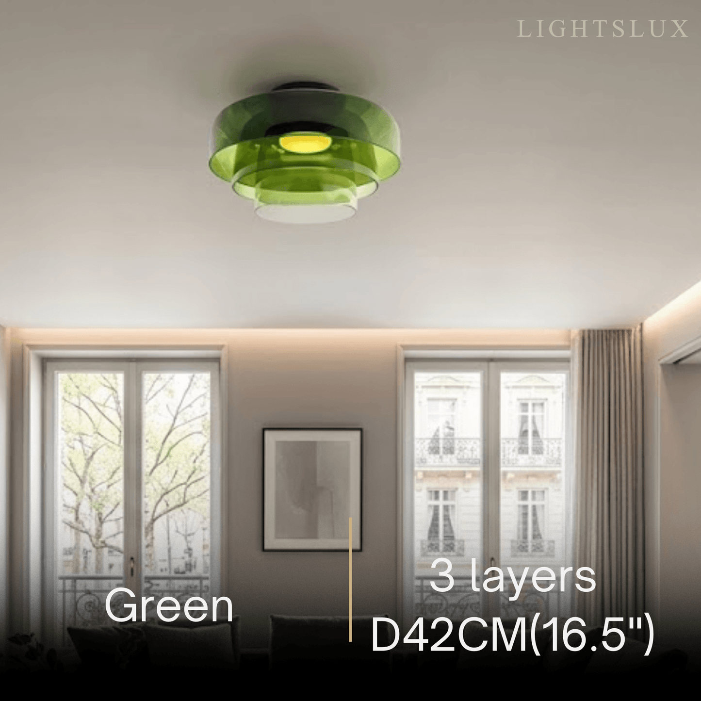 Modern_Glass_Green_Ceiling_Light