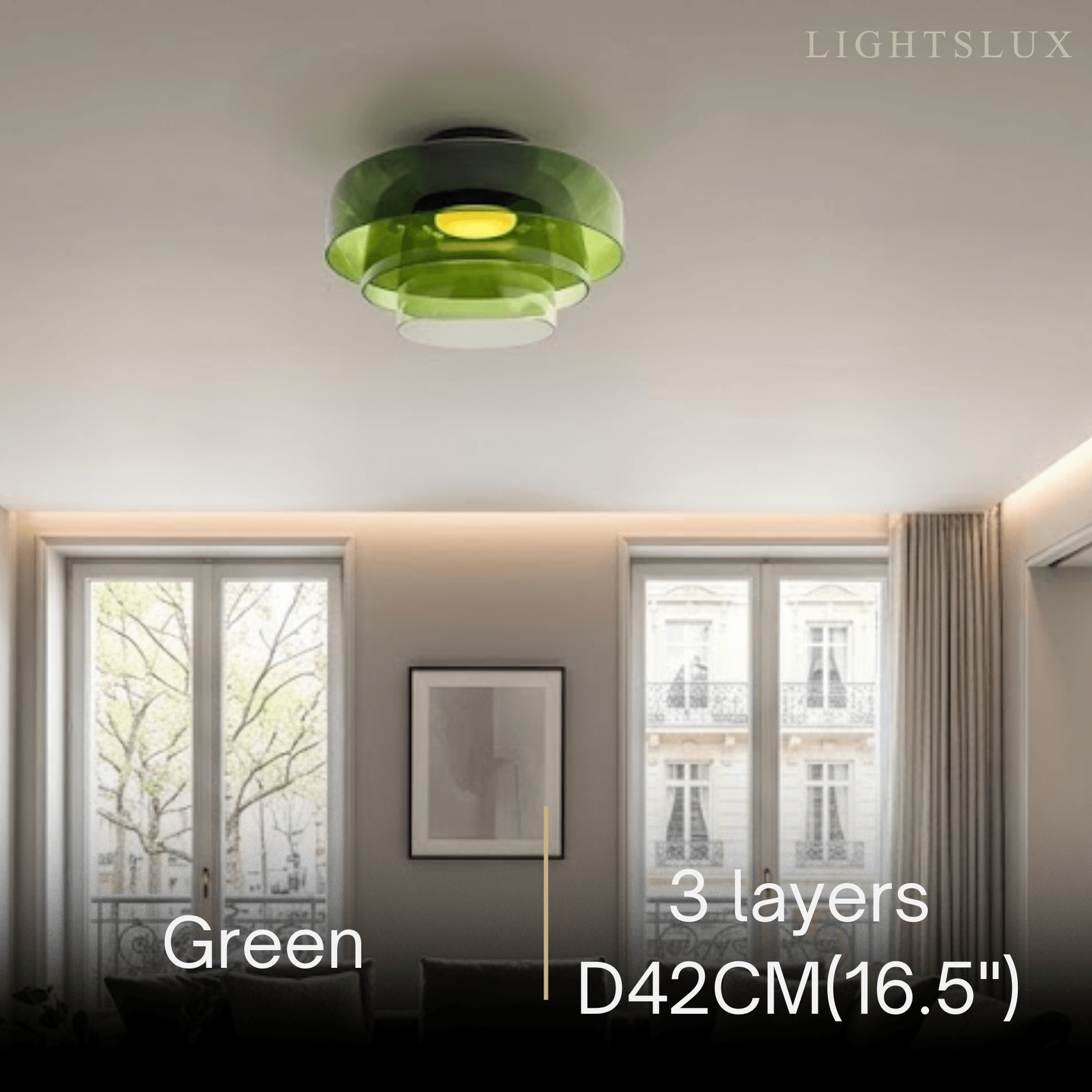 Modern_Glass_Green_Ceiling_Light