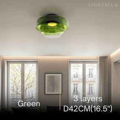 Modern_Glass_Green_Ceiling_Light