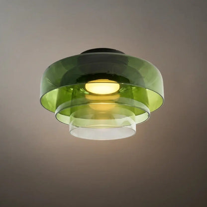 Modern_Glass_Green_Ceiling_Light