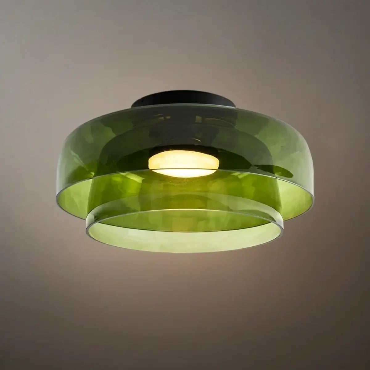 Modern_Glass_Green_Ceiling_Light