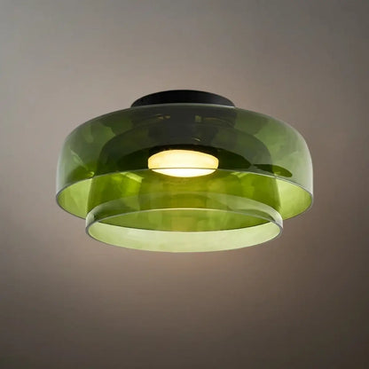 Modern_Glass_Green_Ceiling_Light