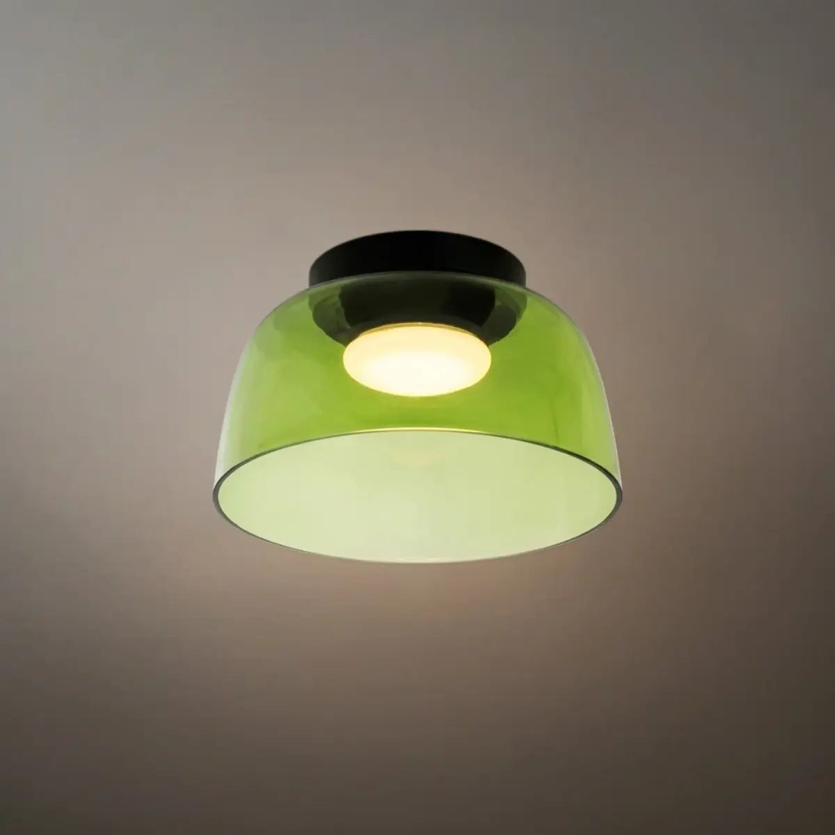 Modern_Glass_Green_Ceiling_Light