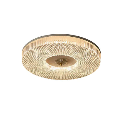 Excelis Luxury Metal Dimmable Ceiling Light - Black/White/Gold for Bedroom/Living Room