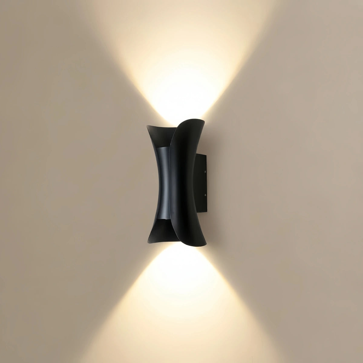 Irondale_Modern_Curved_LED_Outdoor_Wall_Sconce_Wall-Mounted_Fixture