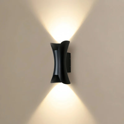 Irondale_Modern_Curved_LED_Outdoor_Wall_Sconce_Wall-Mounted_Fixture