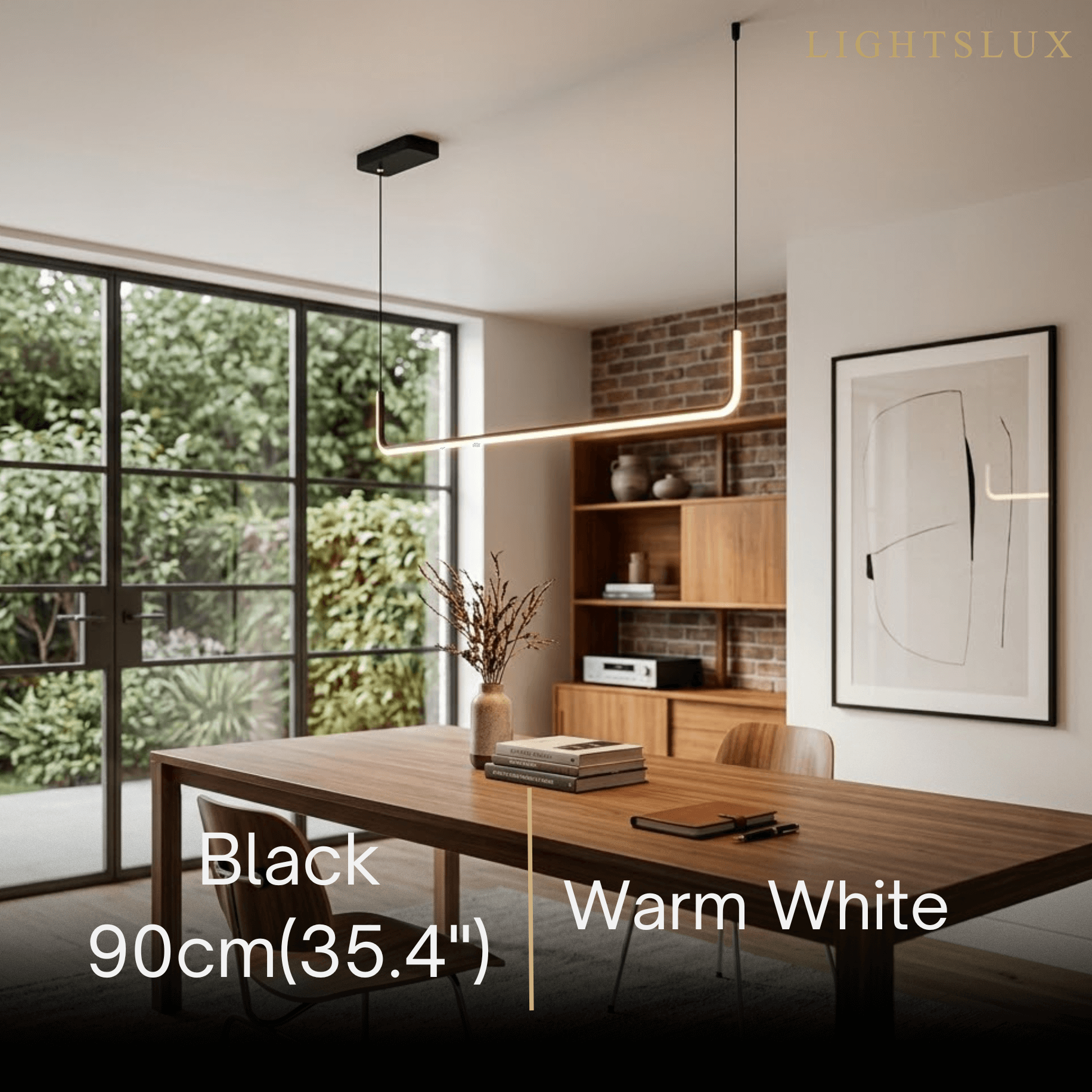 Arcato Minimalist Linear Pendant Light 