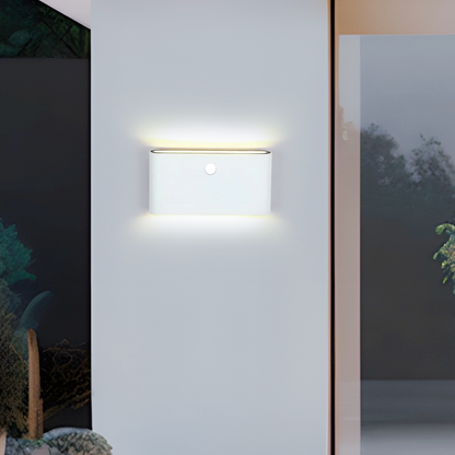 Minimalist Rectangular Outdoor Wall Lamp