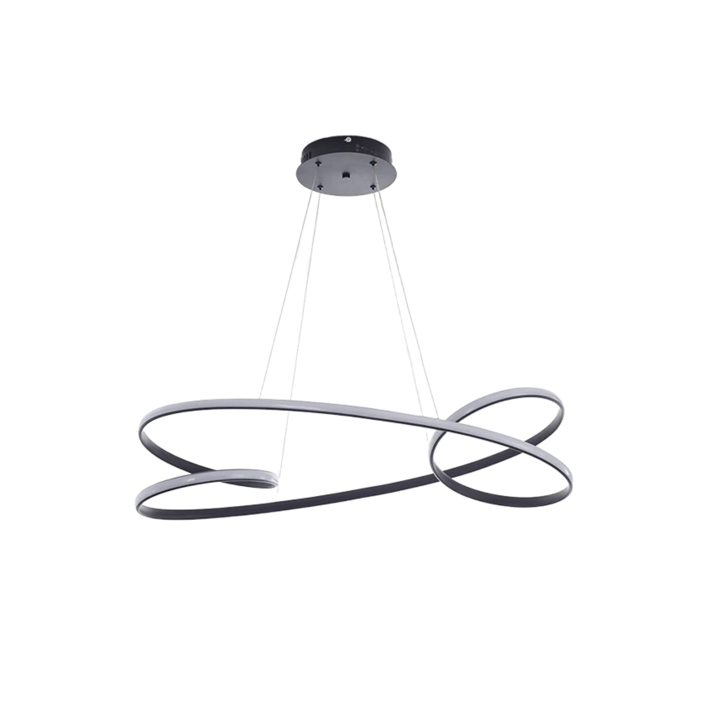 Modern LED Ring Pendant Light — Metal