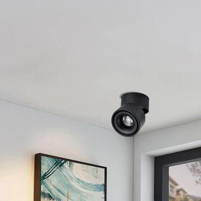 Ceiling Light – Metal Cylinder Spotlight for Bedroom