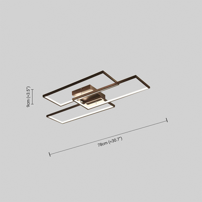 Modern Metal Ceiling Light for Bedroom/Living Room