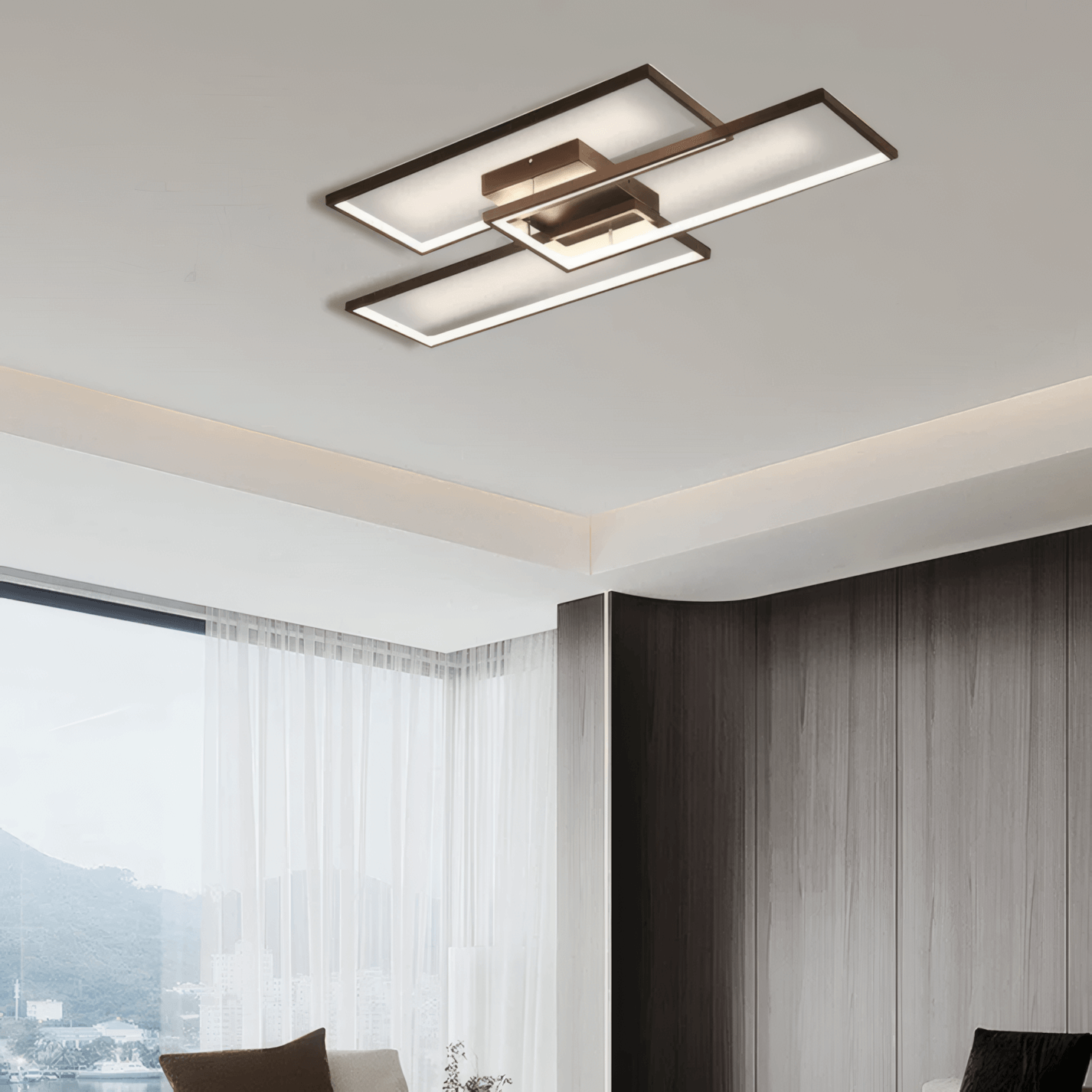 Modern Metal Ceiling Light for Bedroom/Living Room
