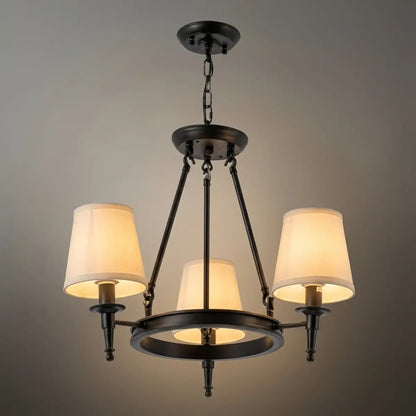 Nebula Vintage Black Chandelier