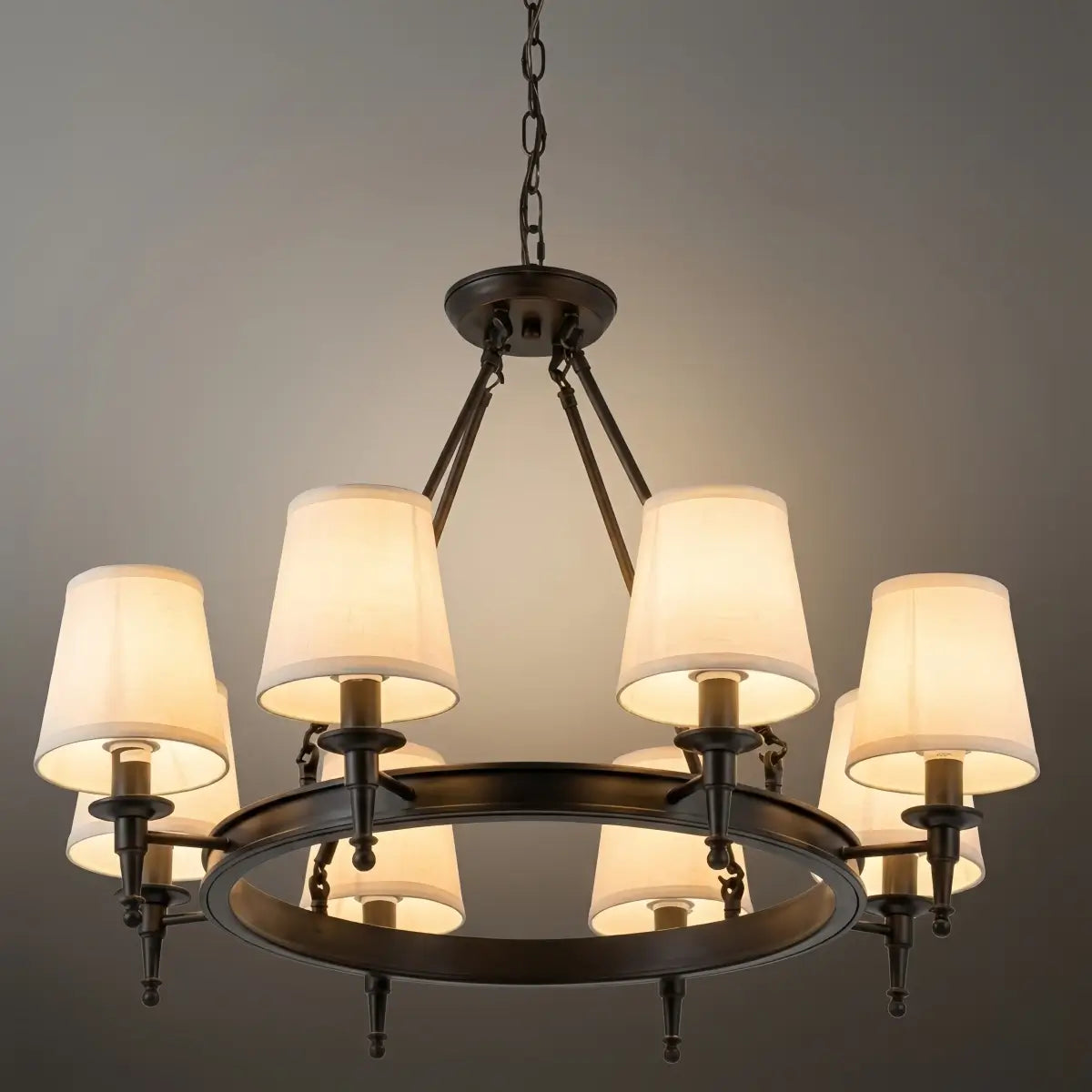 Nebula Vintage Black Chandelier