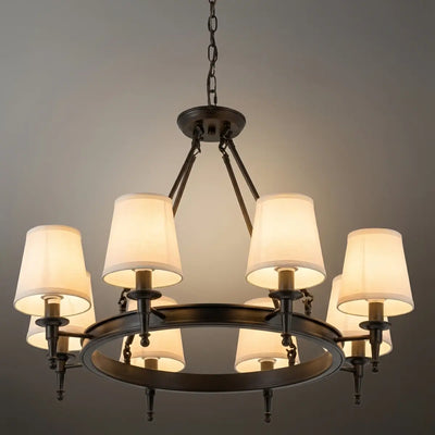 Nebula Vintage Black Chandelier