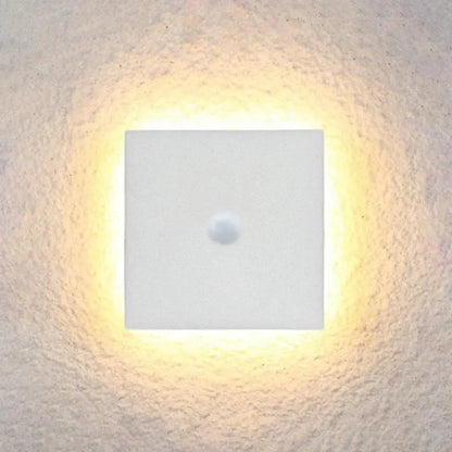 Wall Lamp – Black/White Round/Square Porch Sensor Light