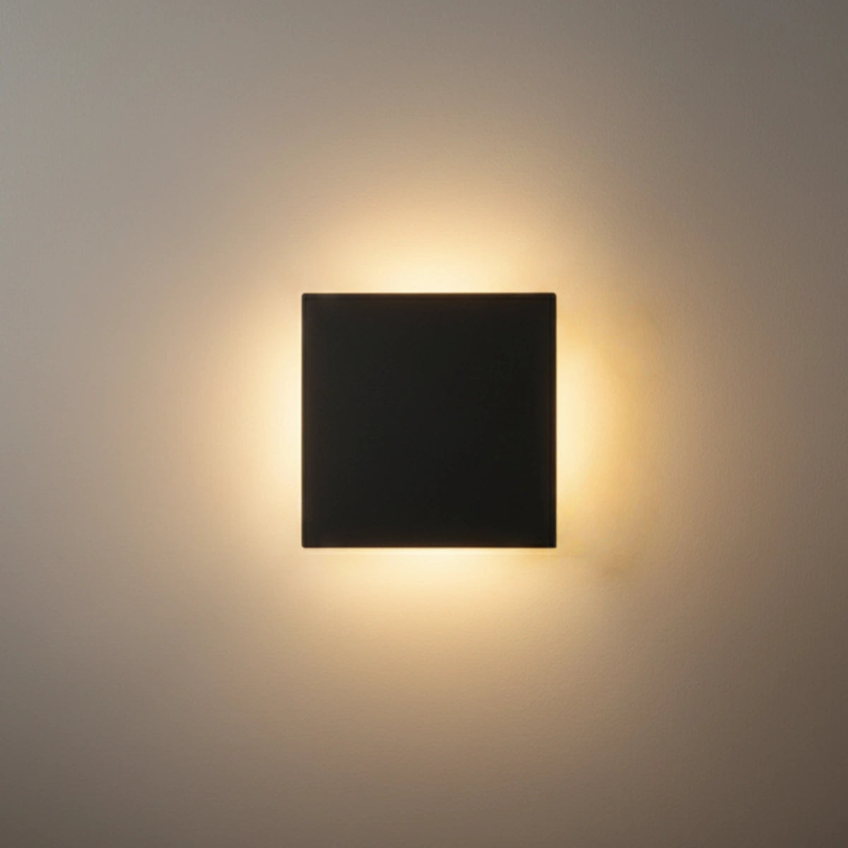 Wall Lamp – Black/White Round/Square Porch Sensor Light