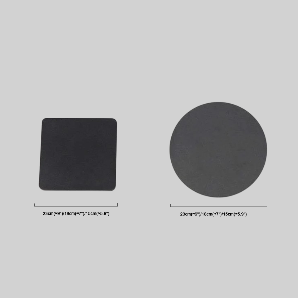 Minimalist Wall Lamp Round Size 