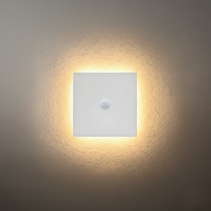 Wall Lamp – Black/White Round/Square Porch Sensor Light