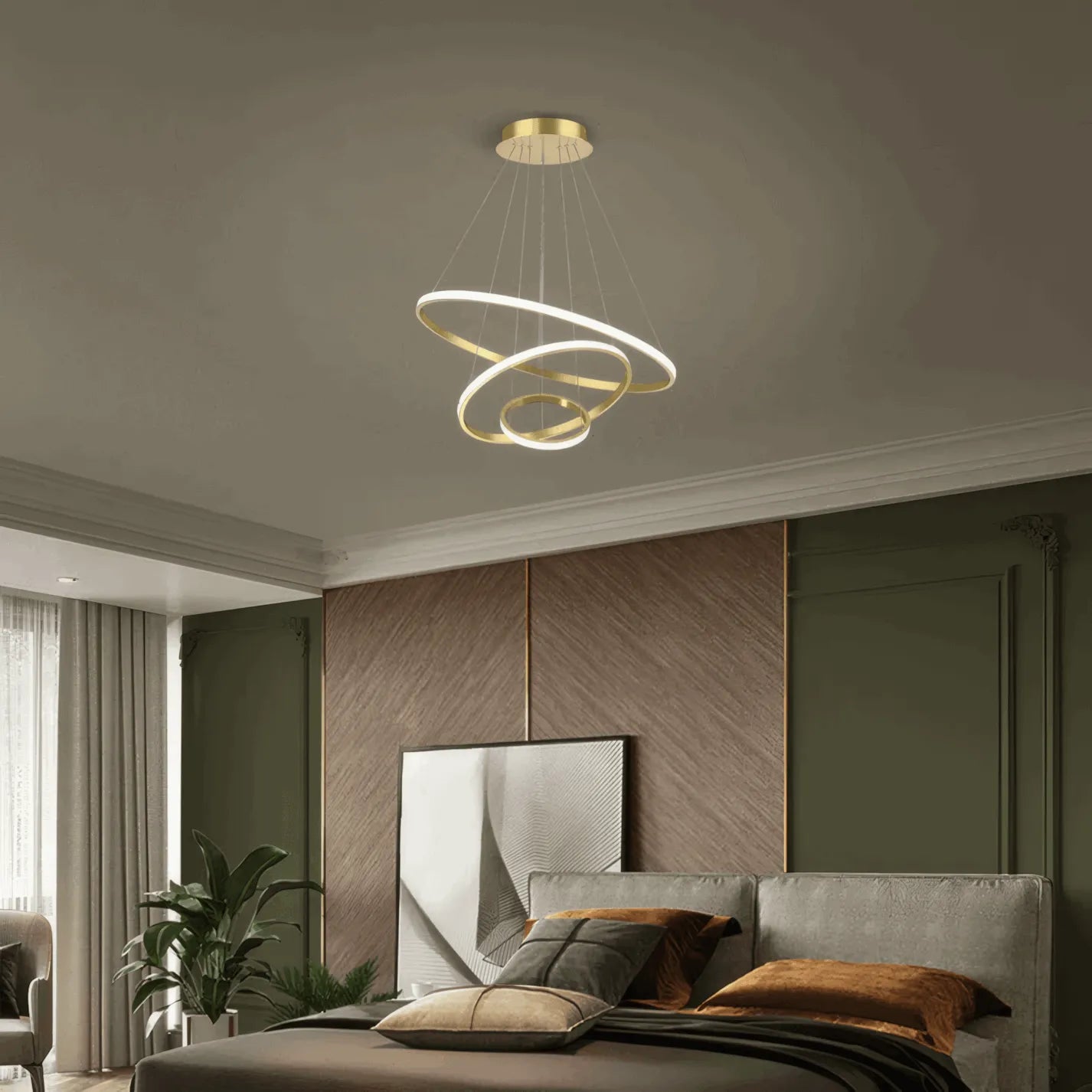 Pendant Light – Dimmable Fixture for Living