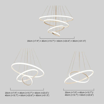Modern Pendant Light Ring Size