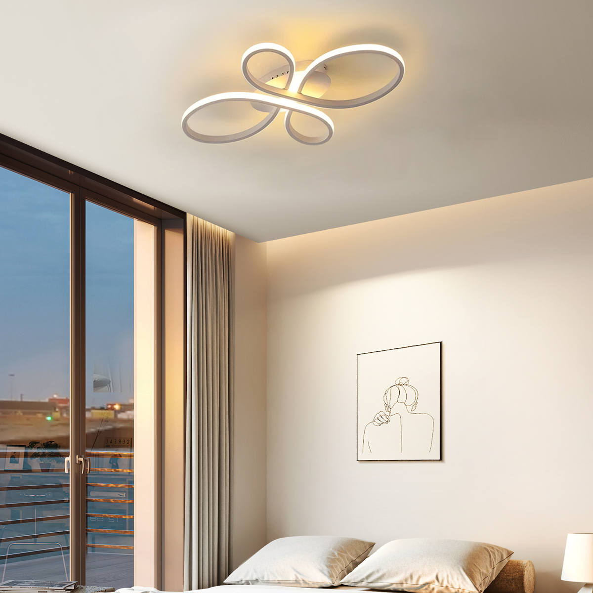 Modern Linear Ceiling Light