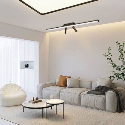 Minimalist Linear Ceiling Light for living room