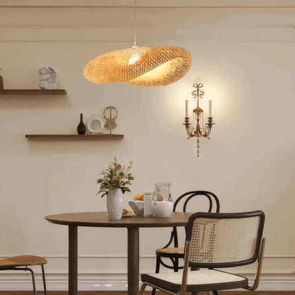 Natural Bamboo Pendant Light