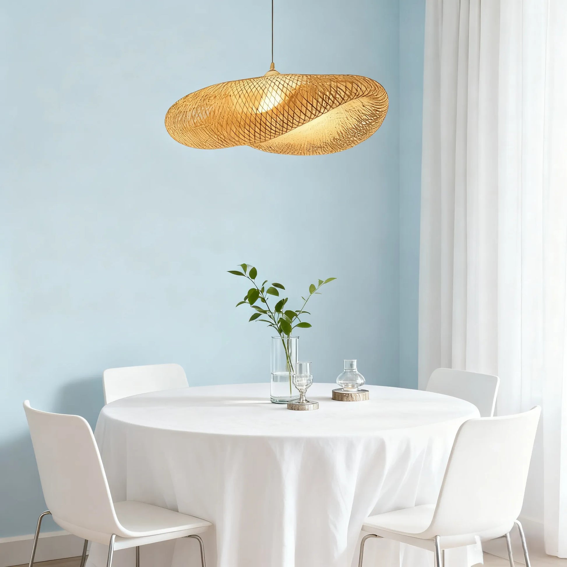 Bamboo Pendant Light Natural