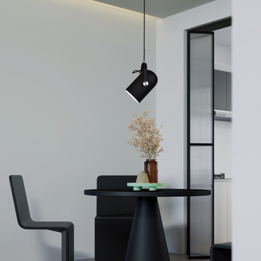Modern Metal Black Pendant Light Dining Room