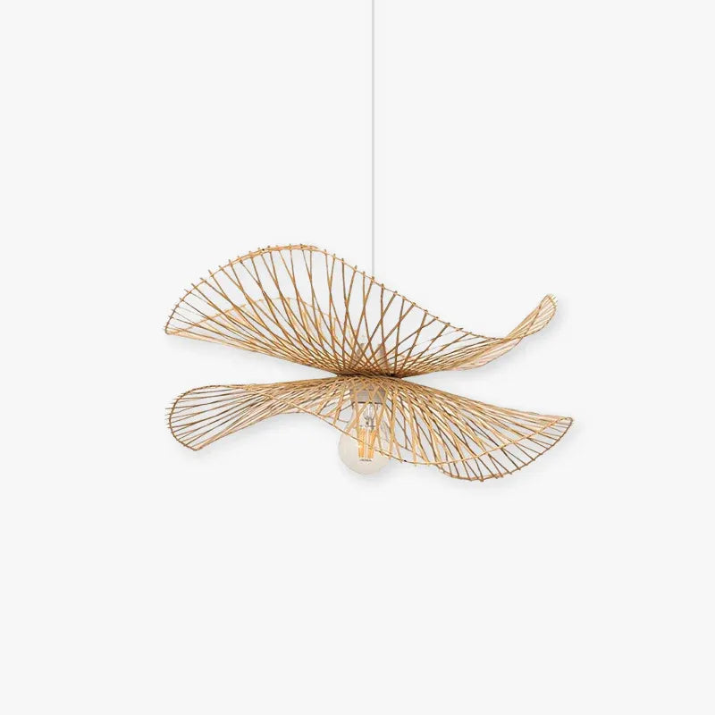 Natural Pendant Light Bamboo 