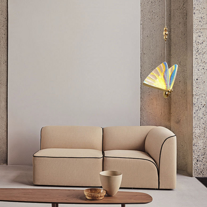 Art Deco Butterfly Pendant Light 