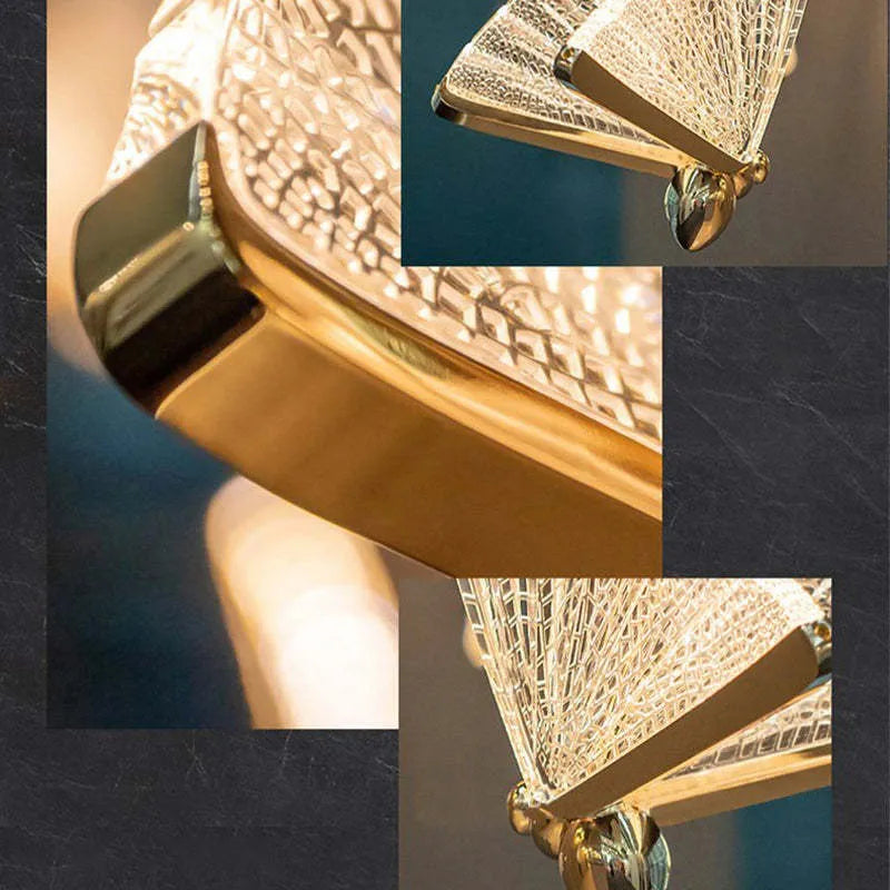 Art Deco Butterfly Pendant Light 