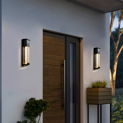 Modern Rectangle Outdoor Wall Lamp
