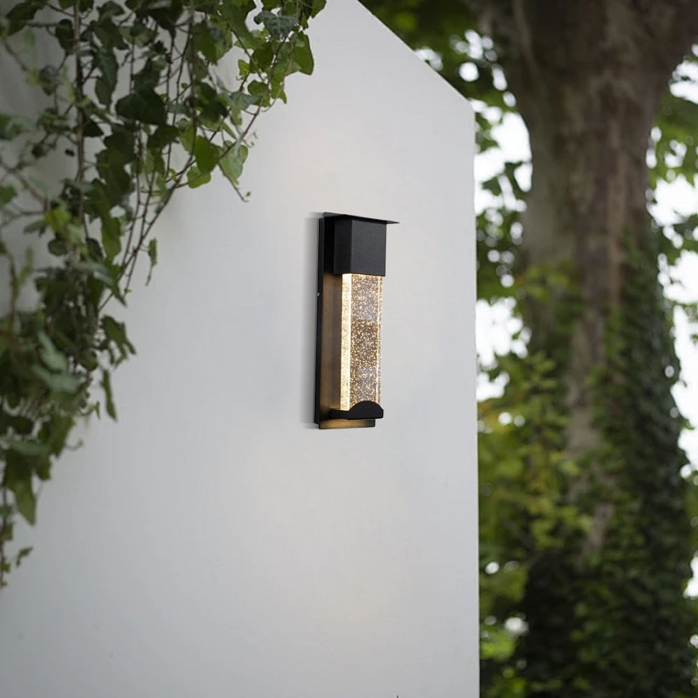 Modern Rectangle Outdoor Wall Lamp